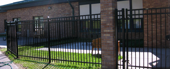 Ornamental Fence gives your property the privacy you need while also being durable and maintenance free